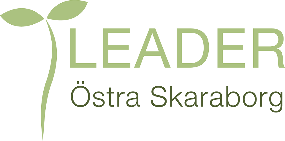Leader Östra Skaraborg logga