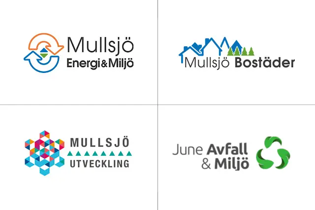 Kommunala bolag i Mullsjö kommun: Mullsjö Utveckling, Mullsjö Bostäder, Mullsjö Energi och Miljö och Juneavfall