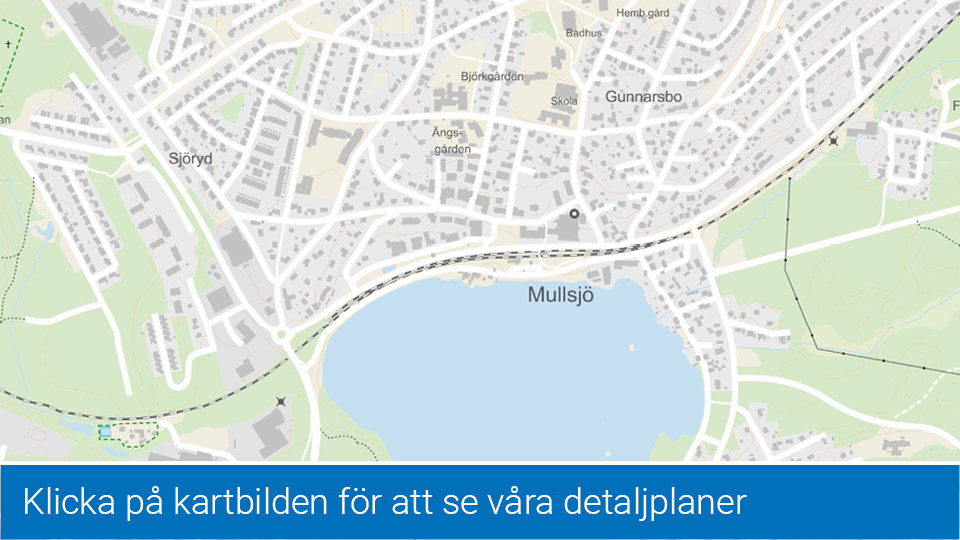 Bild över Mullsjö tätort